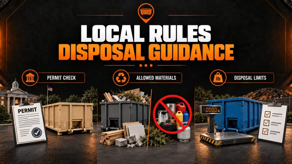 Owensboro dumpster permit and disposal guidance